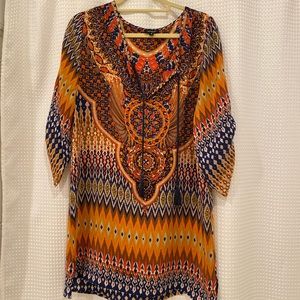 Tolani Tunic silk Dress